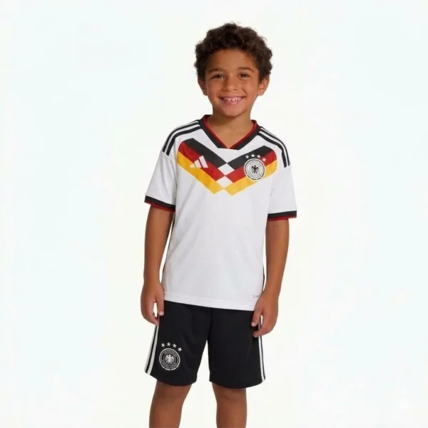 KIDS GERMANY HOME SOCCER JERSEY KIT 2026