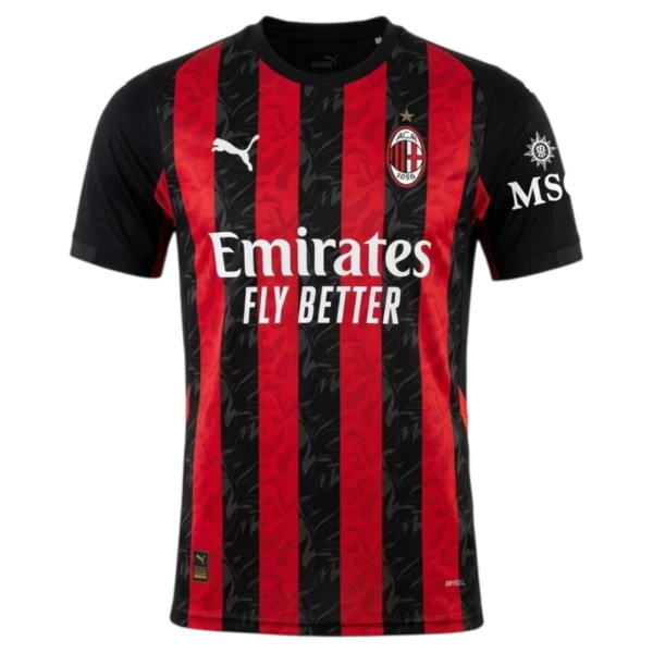 ac milan home 2025-2026 jersey Fan version