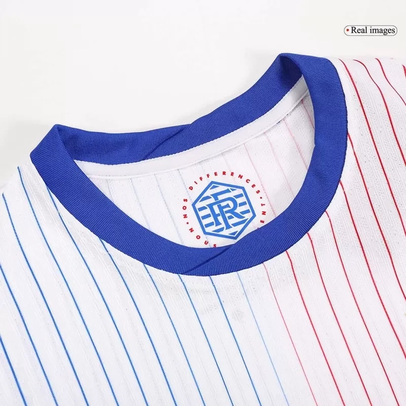 Men's Authentic France Away Soccer Jersey Shirt EURO - Player Version - Pro Jersey Shop