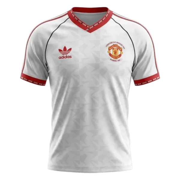 Retro 1991 Manchester United Away Soccer Jersey