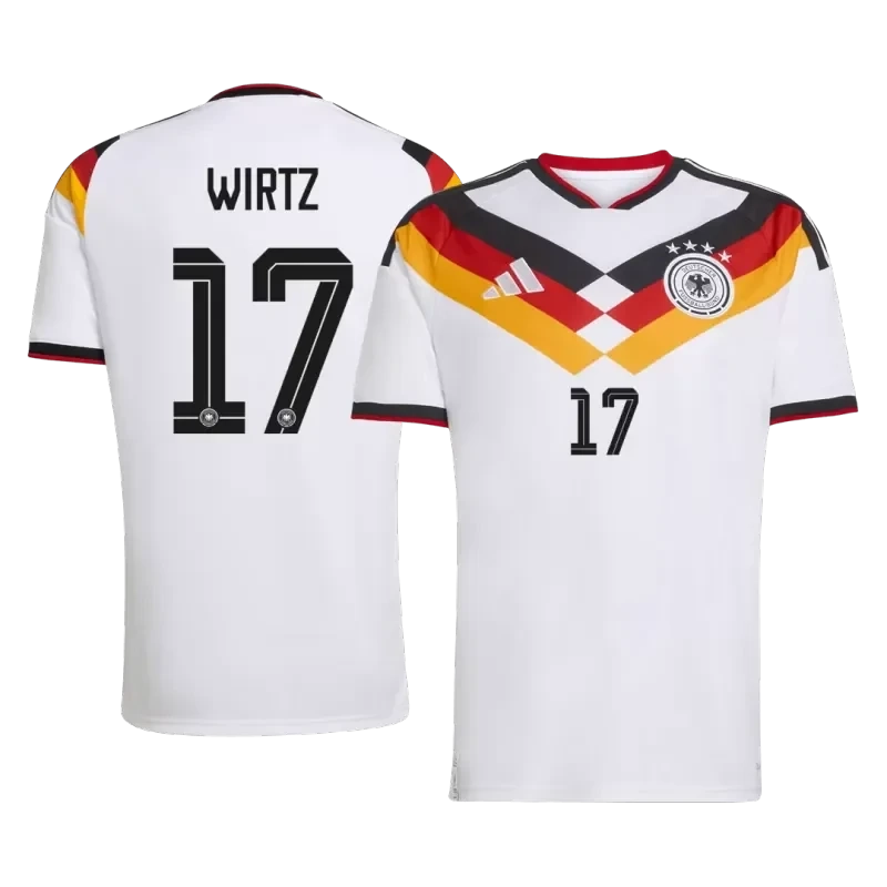 Germany WIRTZ #17 Home Soccer Fan Jersey 2026 - Pro Jersey Shop