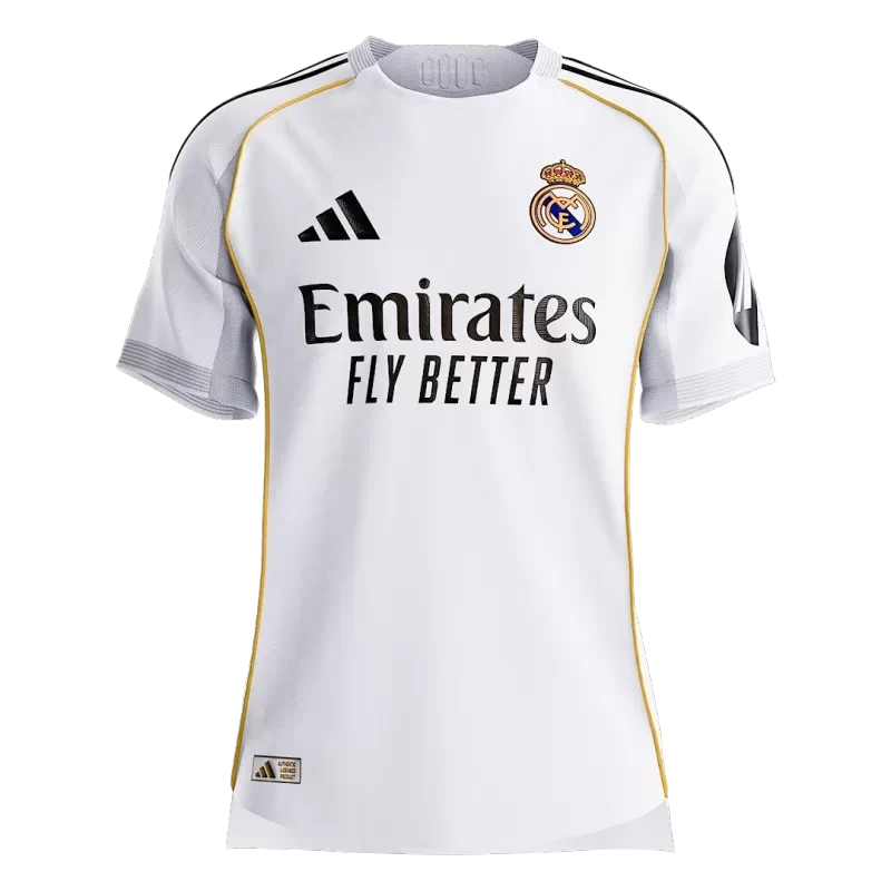 Real Madrid Home Soccer Match Jersey 2025/26 - Pro Jersey Shop