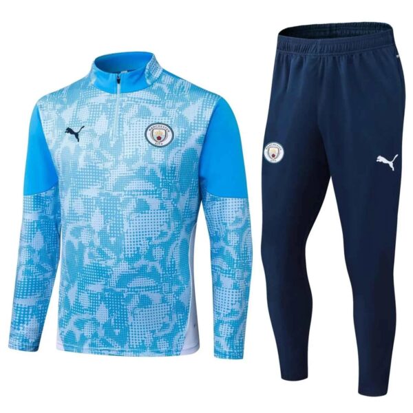 Manchester city Training Tracksuit 25-26 Blue (Kids And Man )