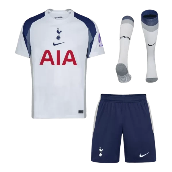 Tottenham Hotspur Home Soccer Full Kit 2025-26 - fan version