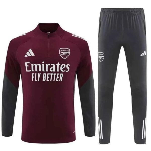 Arsenal Training Tracksuit Red 25-26 (Kids And Man )
