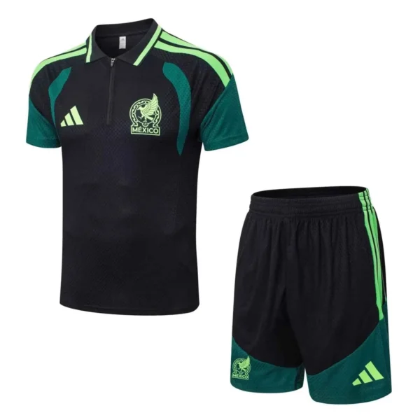 Mexico 26/27 Training Black Sets Jersey + Shorts - Player Version