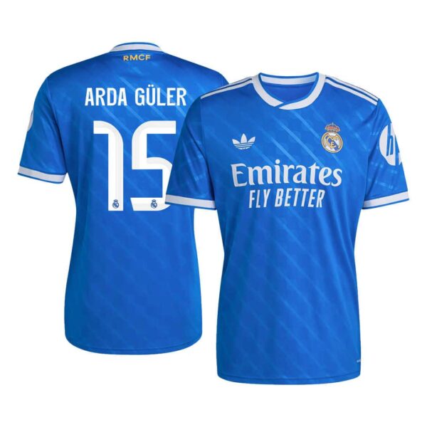 Real Madrid Soccer Jersey Third 2025/26 (ARDA GULER #17) - Fan Version