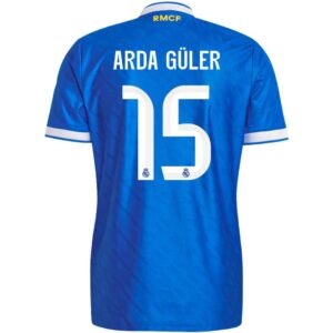 ARDA GULER 15 Real Madrid Third Match Jersey Player Version 2025 26