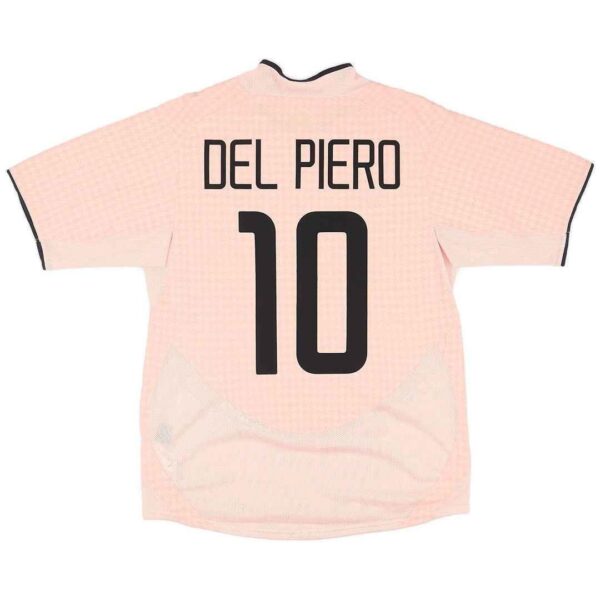 Juventus Retro Soccer Jersey Away 2003/04 (DEL PIERO #10)