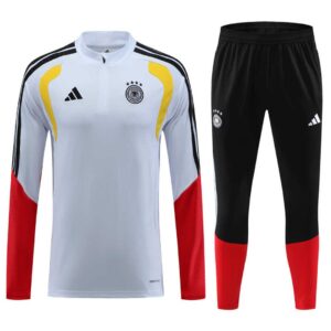 Germany Zipper Sweatshirt KitTop Pants White 2026