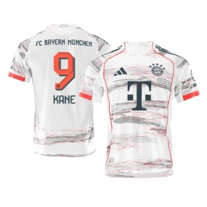 KANE 9 Bayern Munich Away Match Jersey Player Version 2025 26