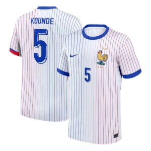 KOUNDE 5 France Away Jersey 2025 26 93