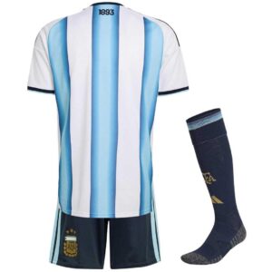 Kids Argentina Home Jersey Full Kit World Cup 2026 192
