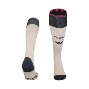 Kids Bayern Munich Soccer Socks Beige 2025 26