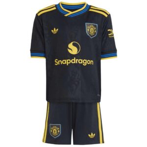 Kids Manchester United Third Jersey Kit 2025 26