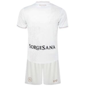 Kids Napoli Away Jersey Kit 2025 26 239