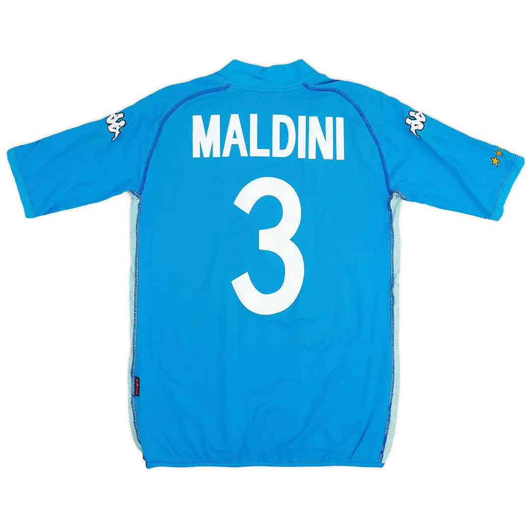 MALDINI 3 Retro Italy Home Jersey World Cup 2002 97fab23f 7a8c 455e ba3d c74a3aadb18a