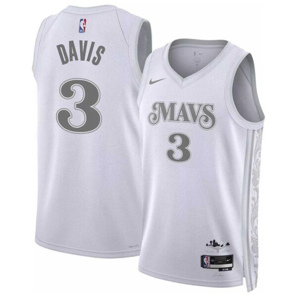 Dallas Mavericks Swingman Jersey - City Edition White 2025/26 (Anthony Davis #3)