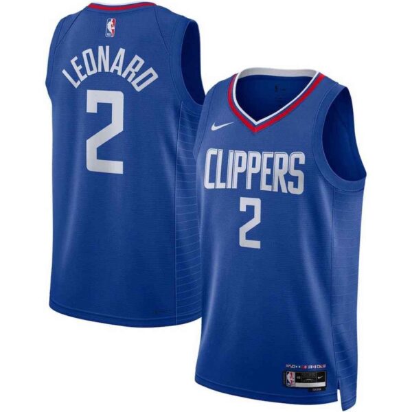 Los Angeles Clippers Swingman Jersey - Icon Edition Royal 2025/26 (Kawhi Leonard #2)