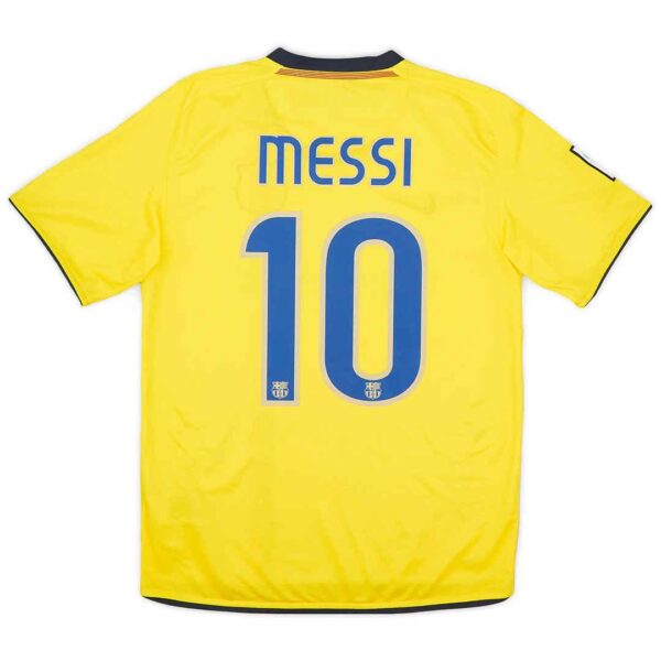 Barcelona Soccer Jersey Retro Away 2008/2009 (Messi #10)