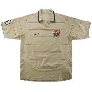 Messi 30 Retro Barcelona Away Jersey 2003 05 447