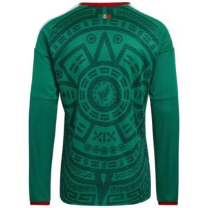 Mexico Home Long Sleeve Jersey World Cup 2026 337