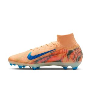 Nike Air Zoom Mercurial Superfly 10 Elite Mbappe FG orange bleu 143