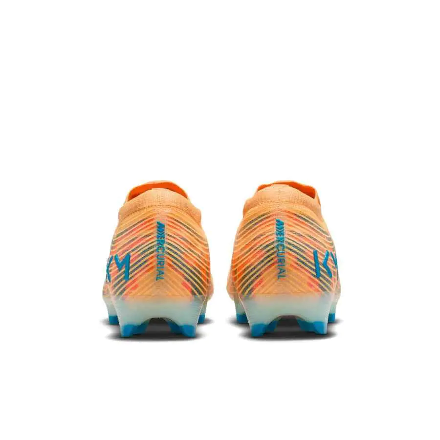 Nike Air Zoom Mercurial Vapor 16 Elite Mbappe FG orange bleu 8