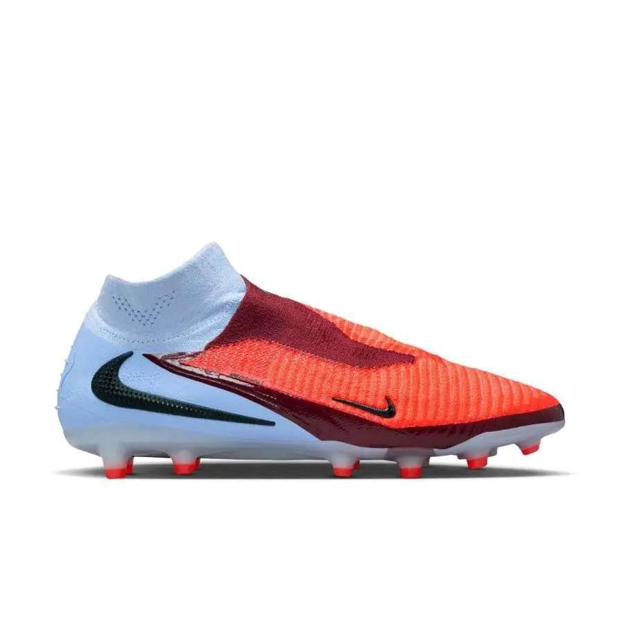 Nike Phantom 6 montante Elite AG Pro gris rouge Nike Phantom 6 montante Elite AG Pro gris rouge