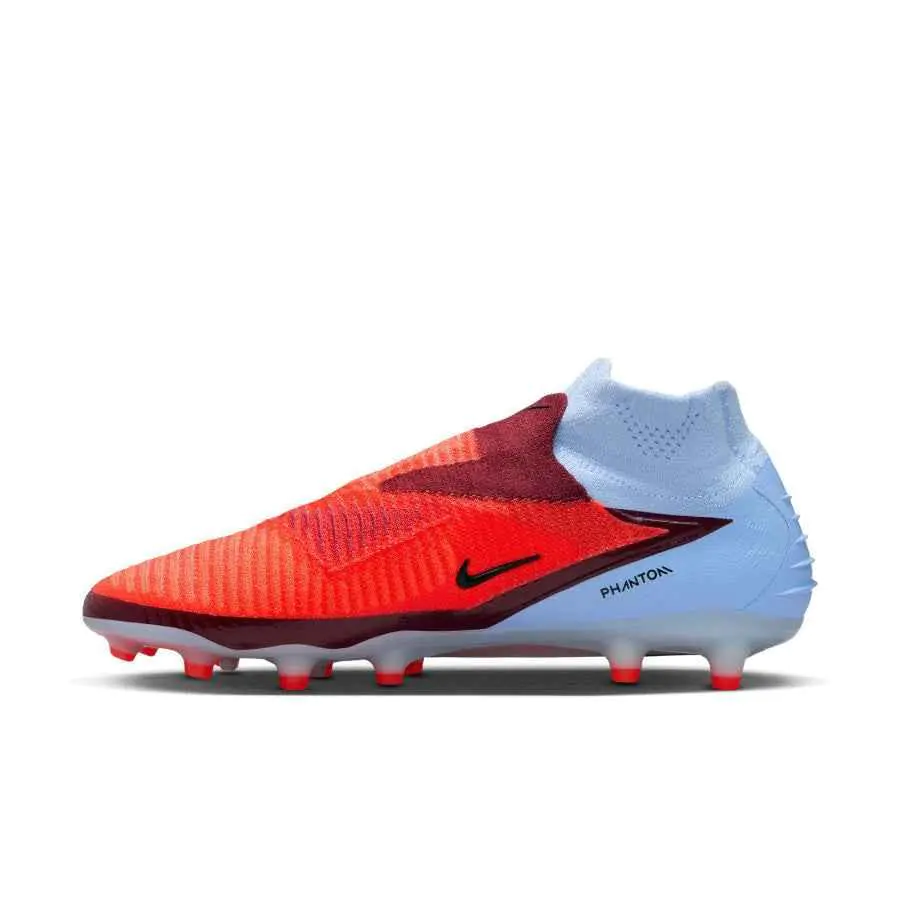 Nike Phantom 6 montante Elite AG Pro gris rouge 1013