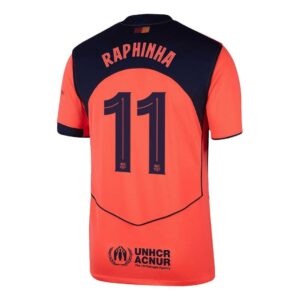 RAPHINHA 11 Barcelona Third Away Jersey 2025 26 267