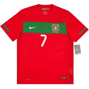 RONALDO 7 Retro Portugal Home Jersey 2010 2
