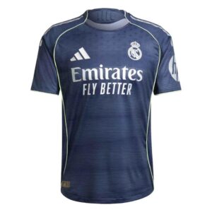 Real Madrid Away Match Jersey Player Version 2025 26