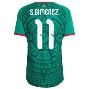 S.Gimenez 11 Mexico Home Match Jersey Player Version World Cup 2026