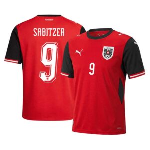 SABITZER 9 Austria Home Jersey World Cup 2026 275