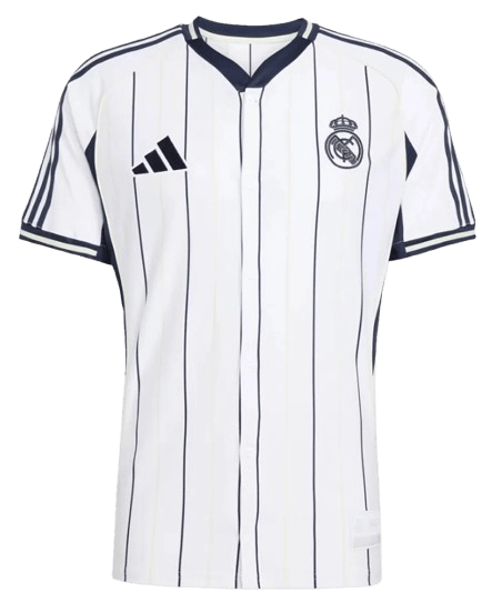 REAL MADRID US PACK SHIRT 2025/26 WHITE