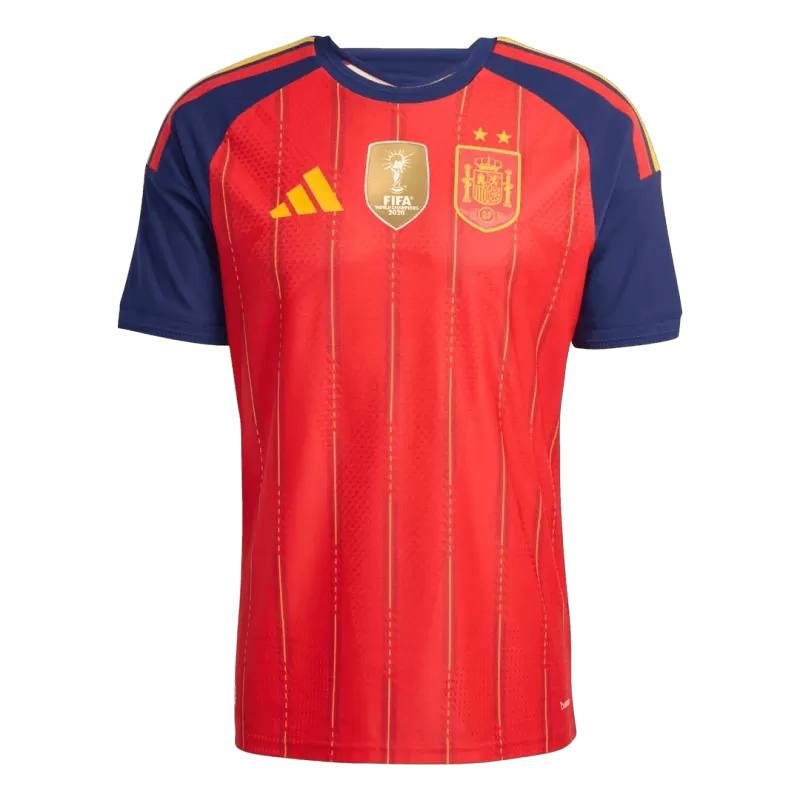 Spain Champion Edition Home Soccer Match Jersey World Cup 2026 Spain Champion Edition Home Soccer Match Jersey World Cup 2026
