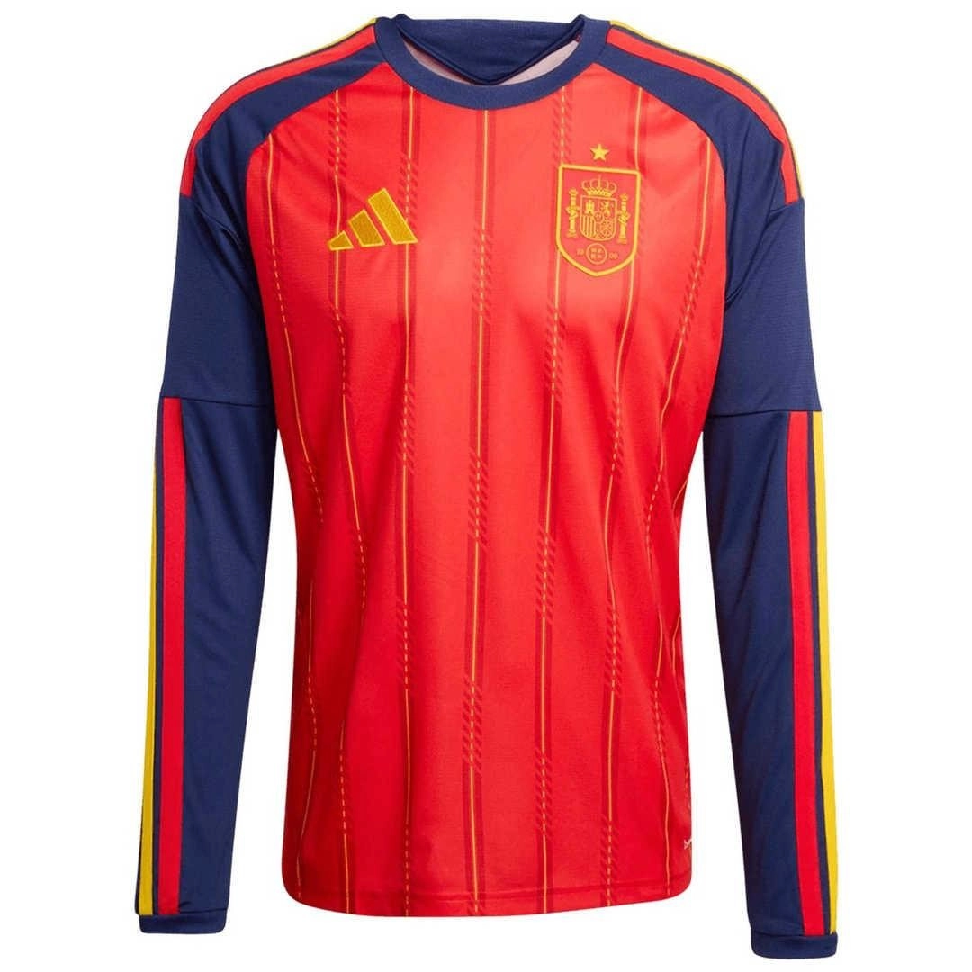 Spain Home Long Sleeve Jersey World Cup 2026 Spain Home Long Sleeve Jersey World Cup 2026
