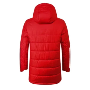 Spain Red Cotton Coat 02