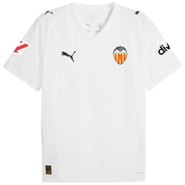 Valencia Soccer Jersey Home 25/26 - Fan Version