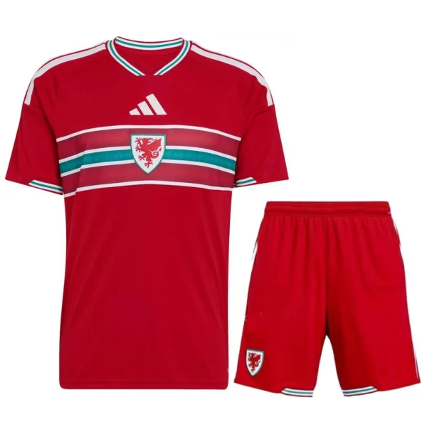 Wales World Cup 2026 Home Soccer Jersey + Short - Fan version