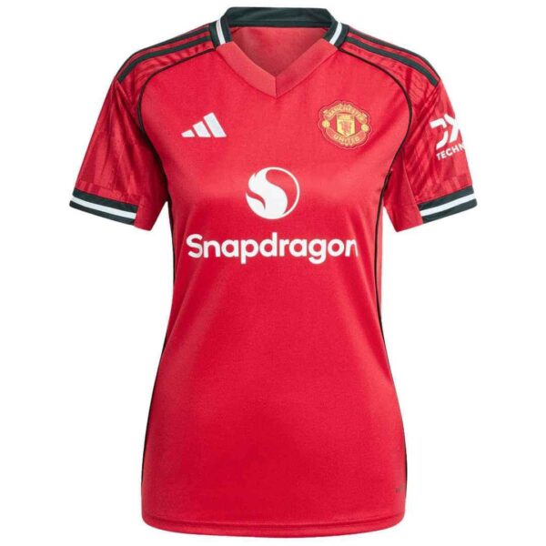Manchester United Soccer Jersey Home 2025/26 Womens