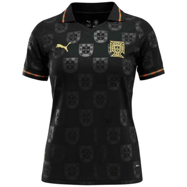 Portugal Away Football World Cup 2026 Jersey Women's 'Black Panther'