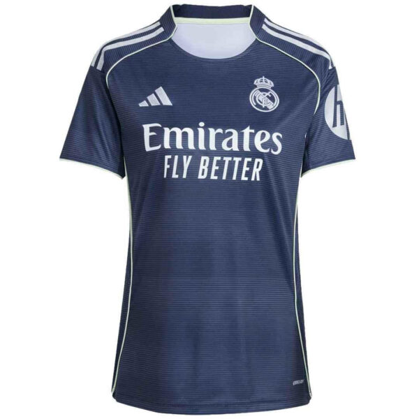 Real Madrid Soccer Jersey Away 2025/26 Womens