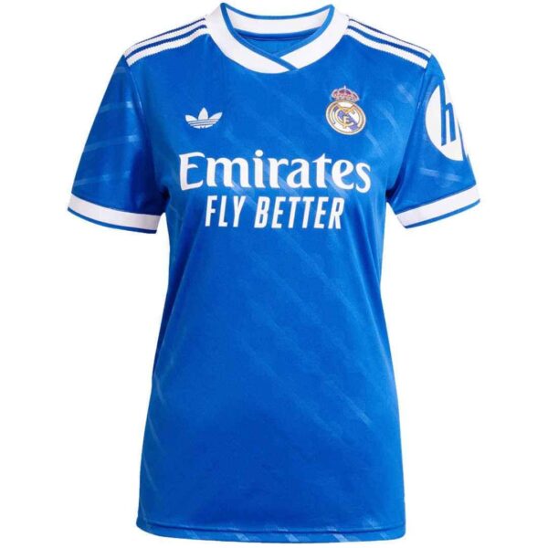 Real Madrid Soccer Jersey Third 2025/26 Womens