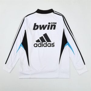 adidas s real madrid 08 09 half zipper training white 54724661215541