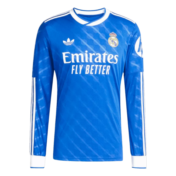 REAL MADRID THIRD AWAY LONG SLEEVES JERSEY 2025/26 - Fan Verion