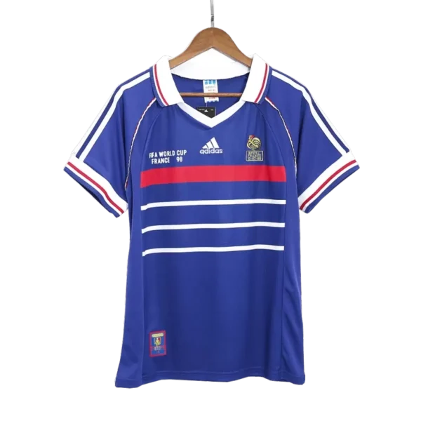 Retro 1998 France Home Jersey World Cup
