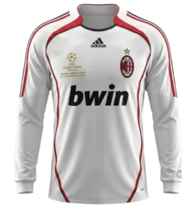 adidas s retro 2006 07 ac milan away long sleeves soccer jersey 54690259829045