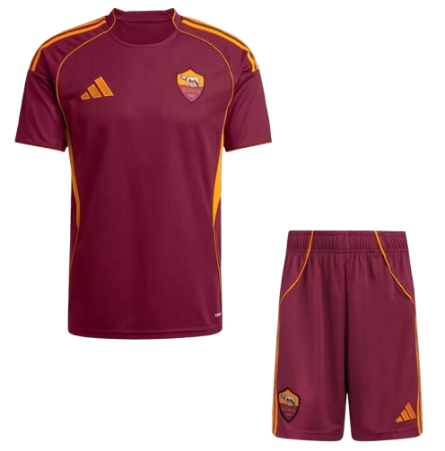 ROMA HOME SOCCER JERSEY KIT 2025/26 fan version